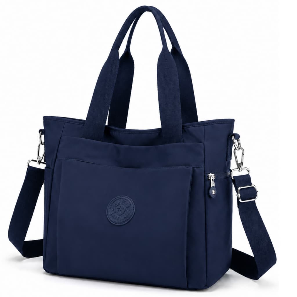 Bolsa Feminina Tote Grande Com Alça Ombro e Transversal Impermeável Notebook Reforçada Faculdadede Trabalho Escola