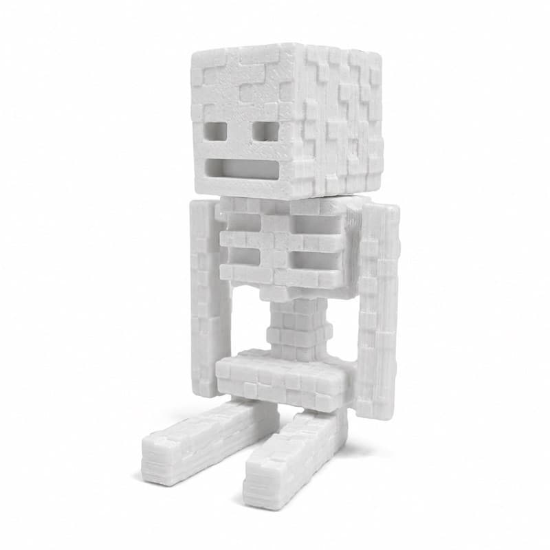 chaveiro esqueleto Minecraft articulado