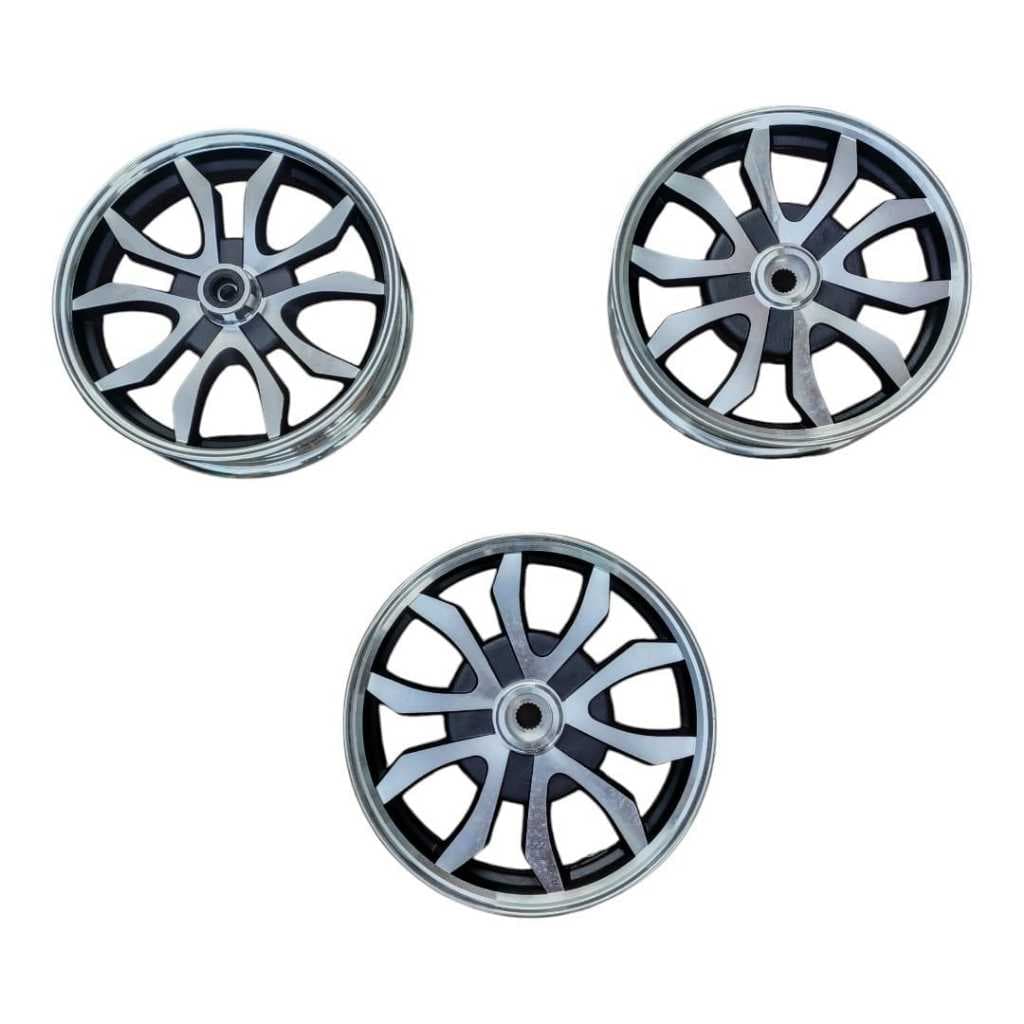 kit com 3 aros tricicclo elétrico plus souza 650warts