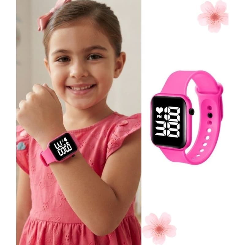 Relógio Digital Led Watch tipo Smart Watch Esportivo / Relógios de Pulso Feminino e Masculino