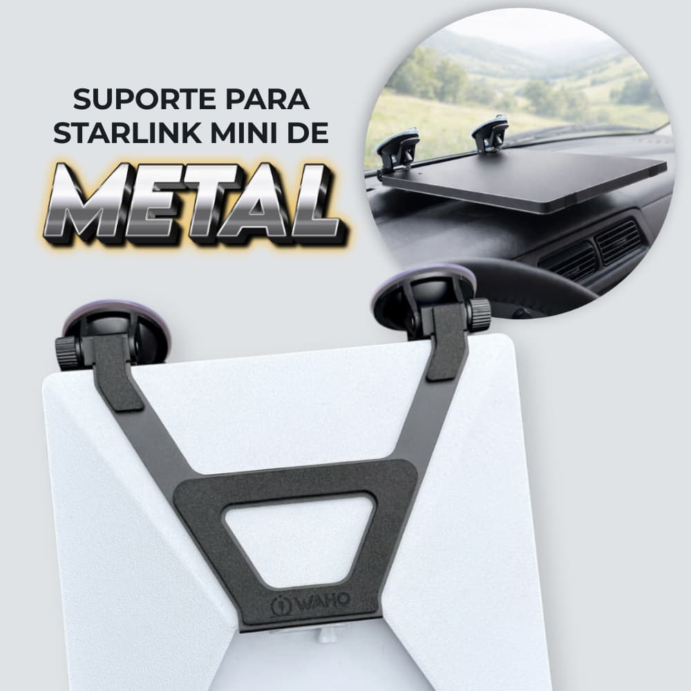 Suporte Painel De Metal Starlink Mini Resistente