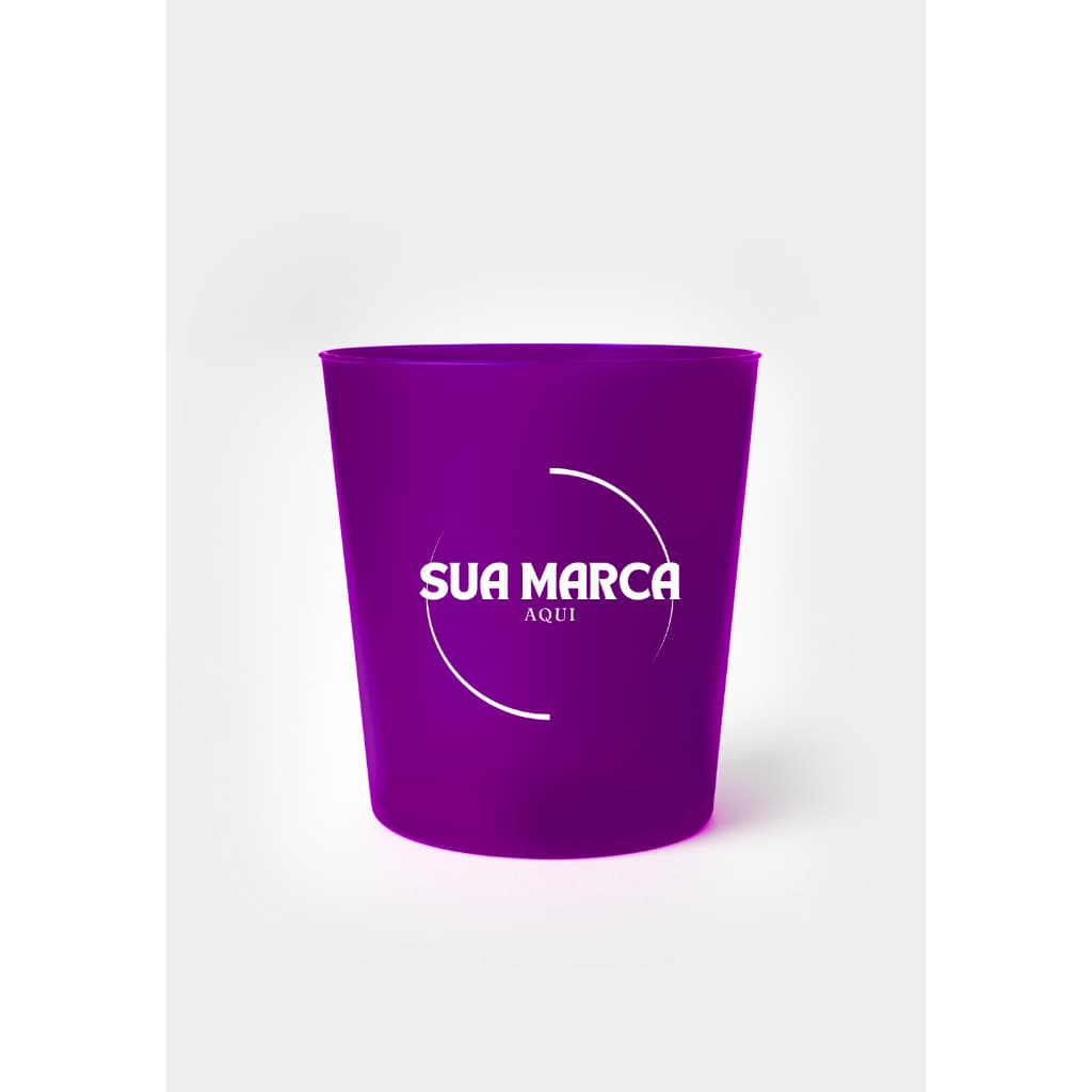 10 Copos Ecologic 200 ml Personalizado 1 cor