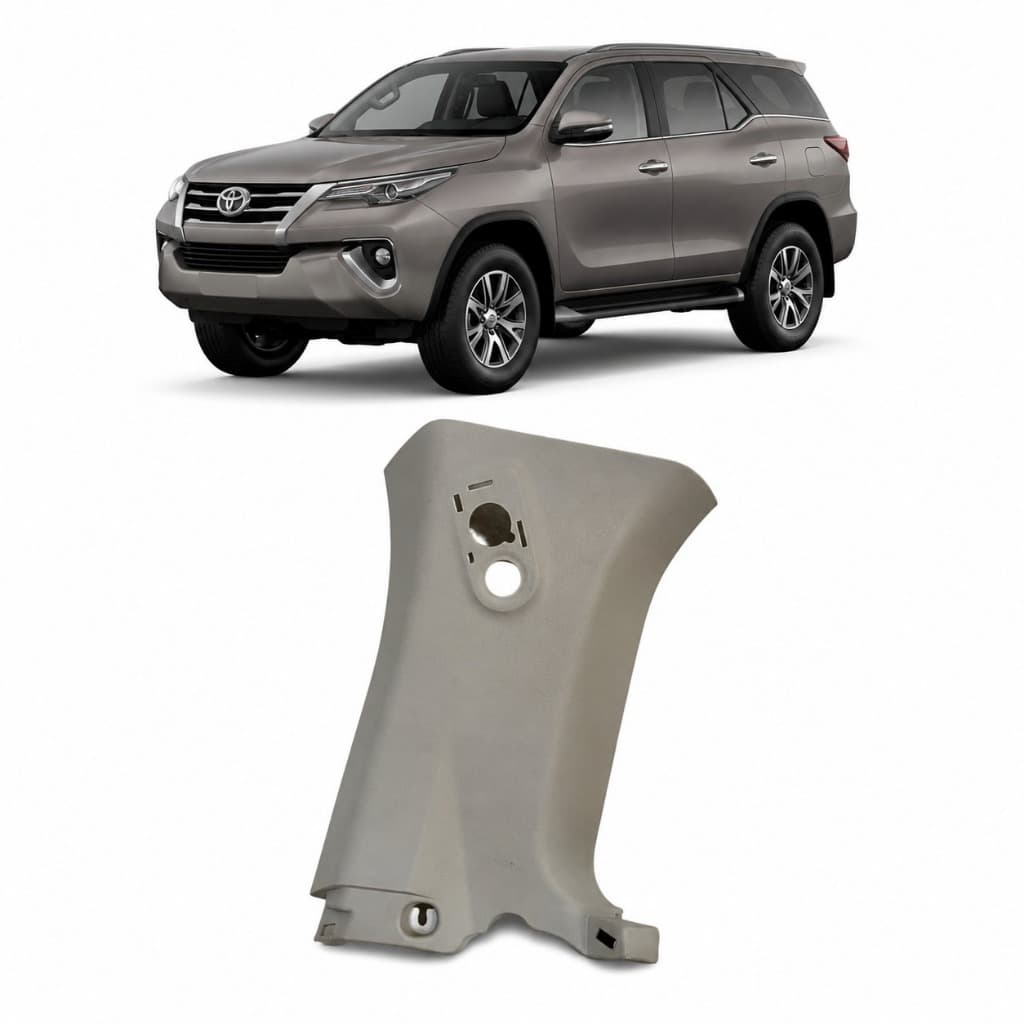 Acabamento Coluna Traseira Esq Hilux Sw4 2.8 2017 2021