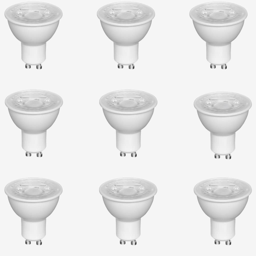 Kit 10 Lampadas Led Dicroica 4.8W Mr16 Gu10 para spot, lâmpadas e decoração