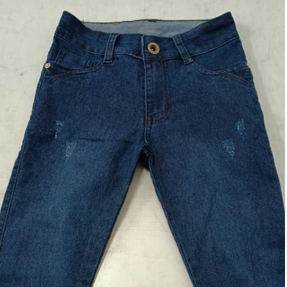 CALÇA JUVENIL 10/16 FEMININA COM LYCRA 10/16 SKINNY