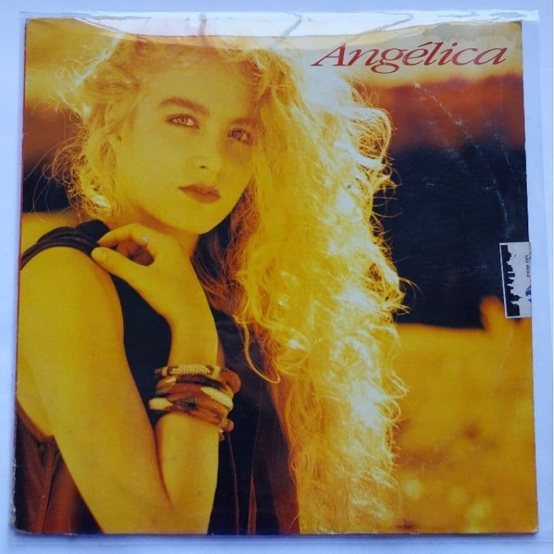 LP Disco de Vinil Angélica 1991 C/ Encarte