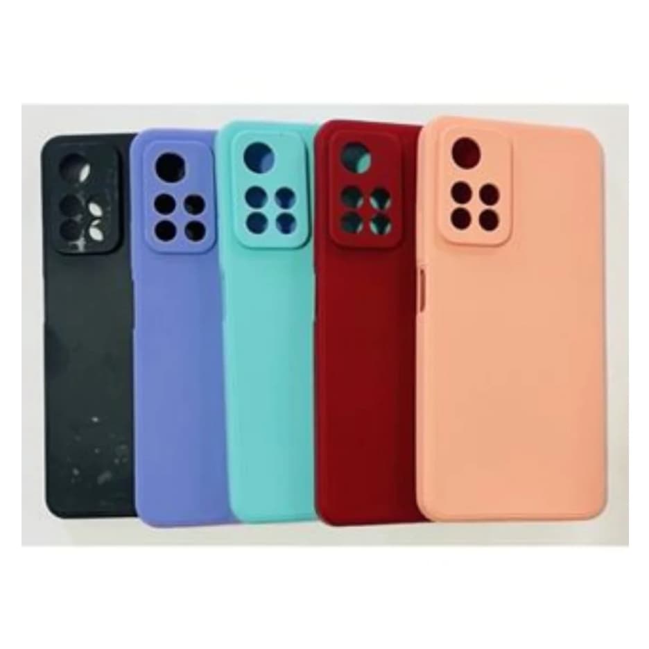 Capa Case de Silicone com Veludo compatível com Poco M4 Pró 5G