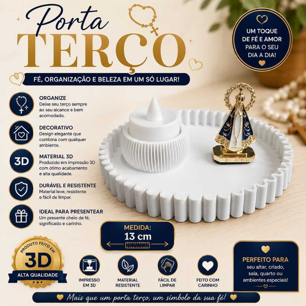 Porta Terço Nossa Senhora