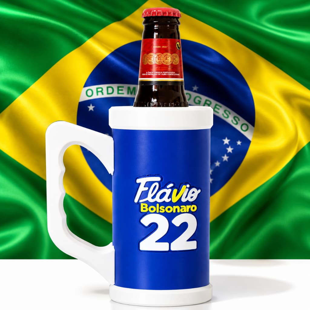 Suporte Porta Garrafa Long Neck | Caneca Temática 330ml