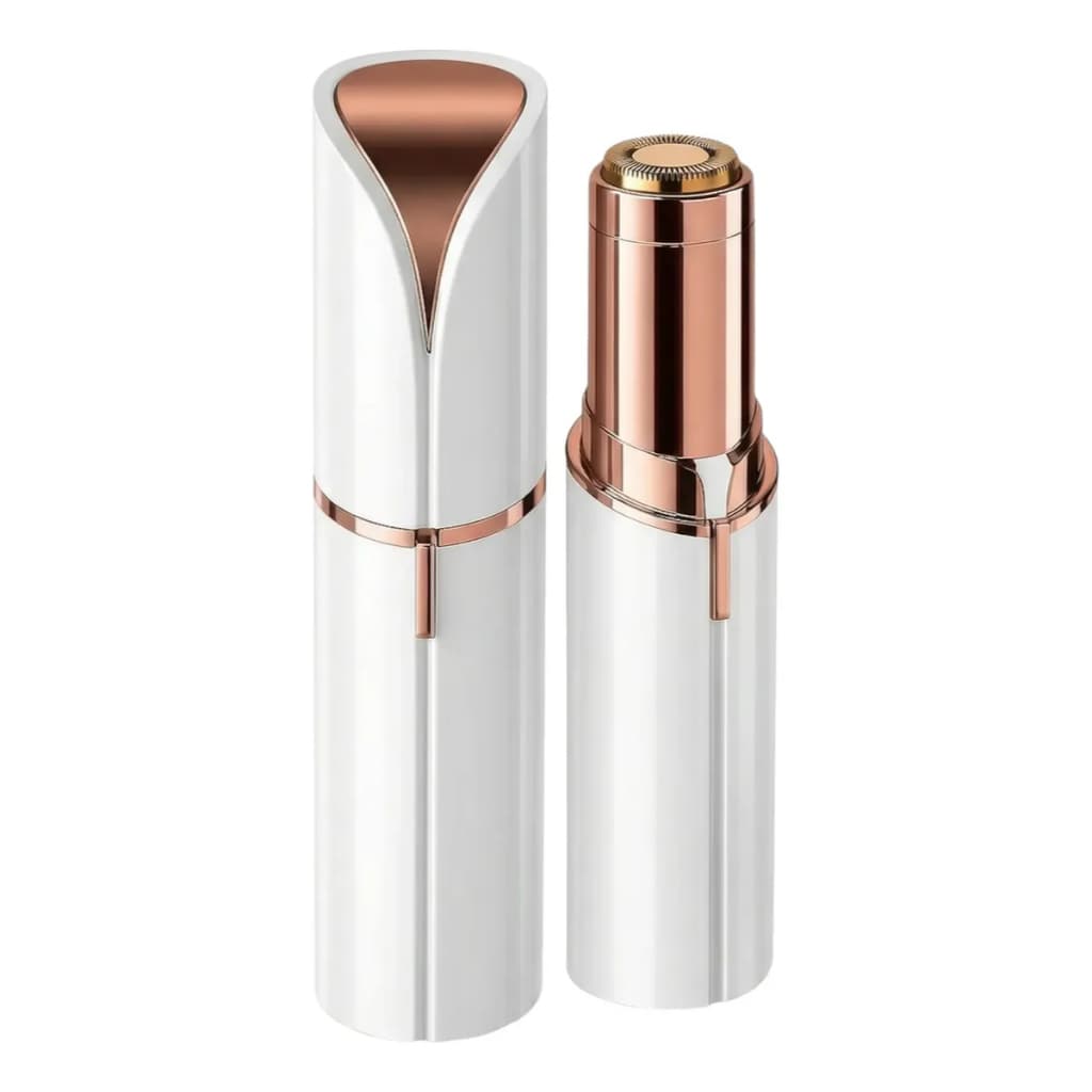 Depilador Batom Portátil Tira Pelos Buço Rosto Aparador Facial USB Removedor Eletrico Recarregável