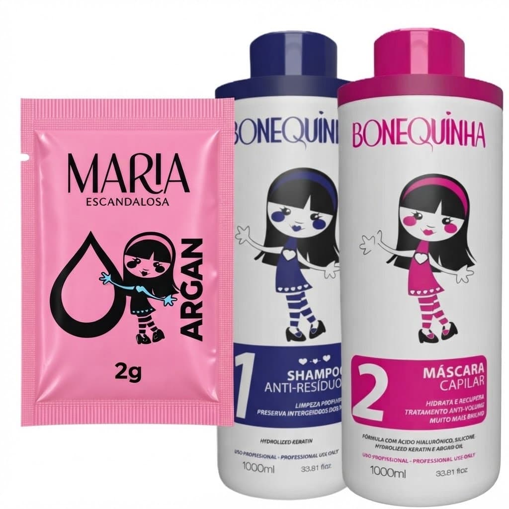 Kit Progressiva Bonequinha Escandalosa