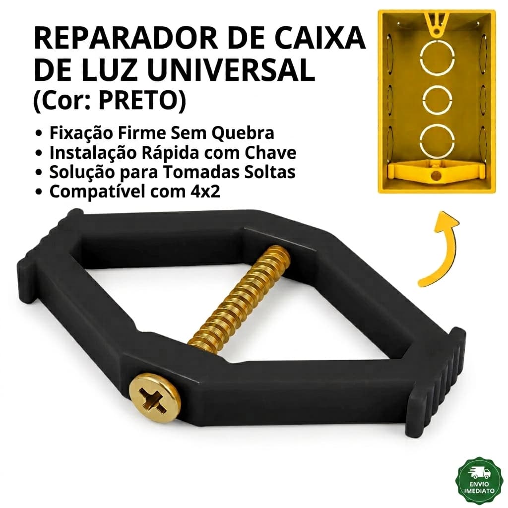 Kit 10 Reparo De Abas Caixinha 4x2 Abs Reforçado