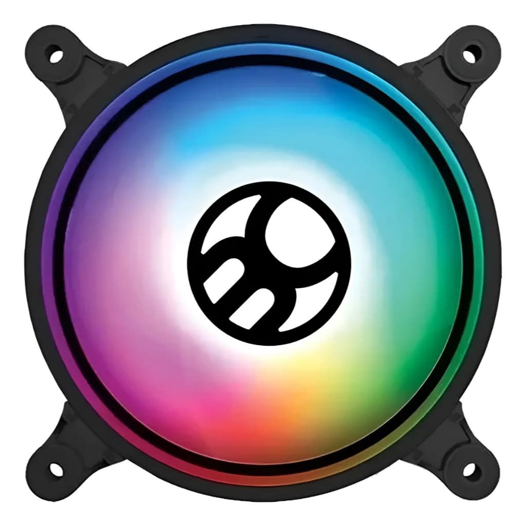 Ventoinha FAN RGB Bluecase Ring BFR-12, 120mm, Preto - BFR12RGBCASE