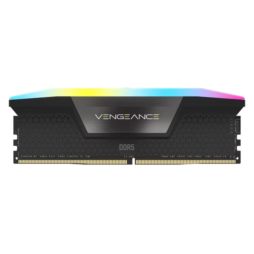 Memória RAM DDR5 Corsair Vengeance RGB 64GB 4800MHz CL40 2x32GB