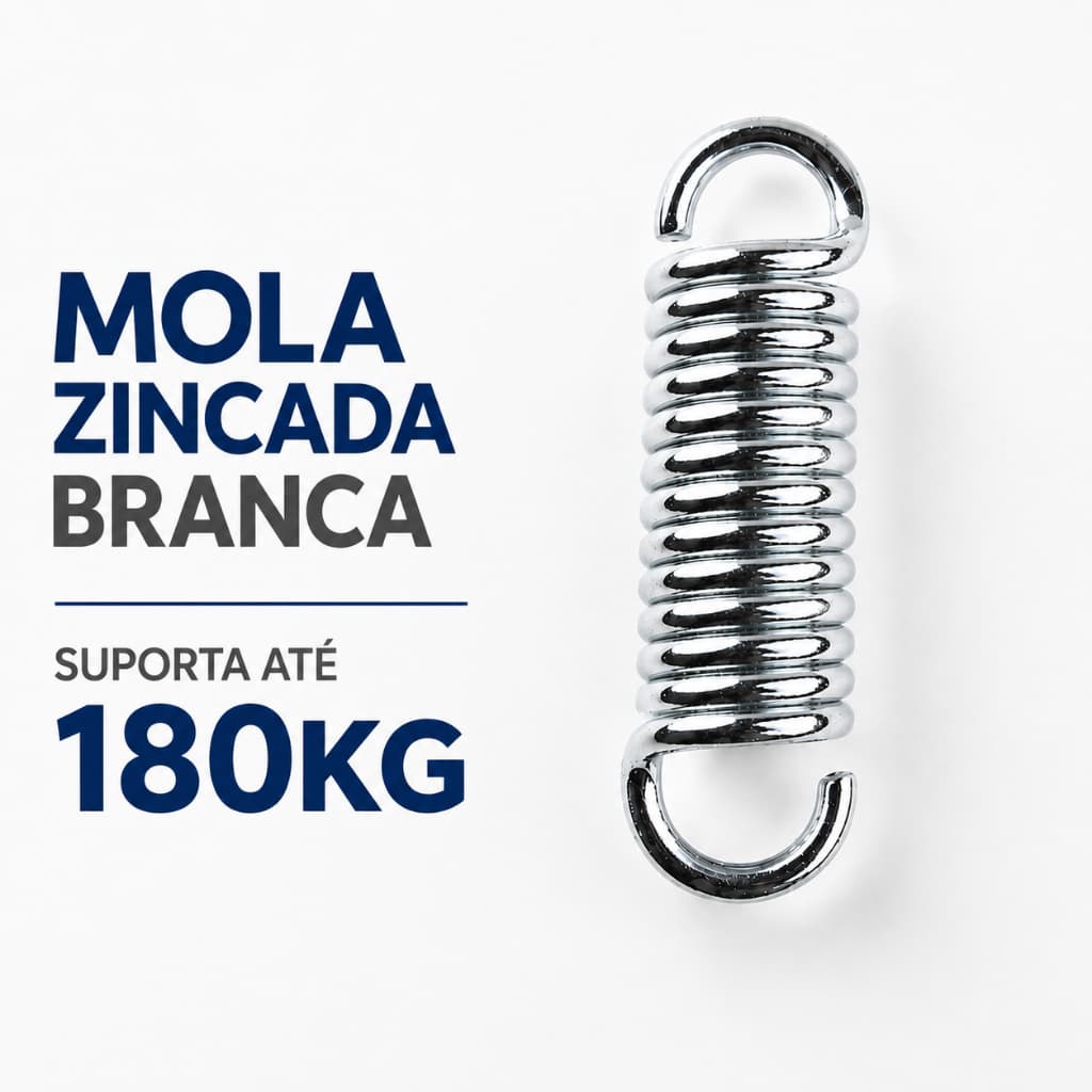 Mola Para Rede De Teto/cadeira/ Cadeirão Zincada
