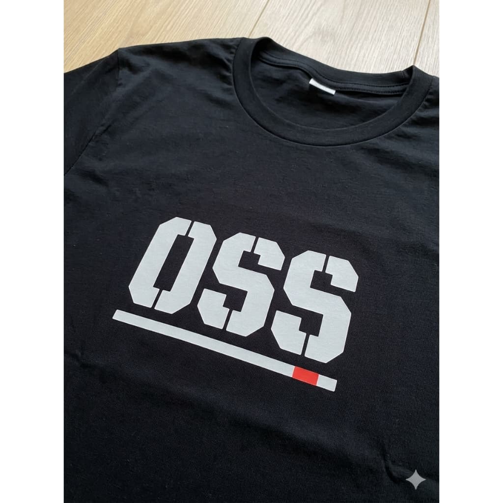 Camiseta OSS Estilo Jiu-Jitsu Unissex Casual