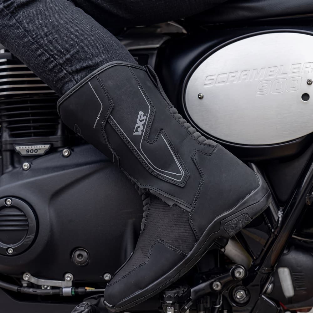 Bota Motociclista WXR Nomad Touring Impermeavel - Preto