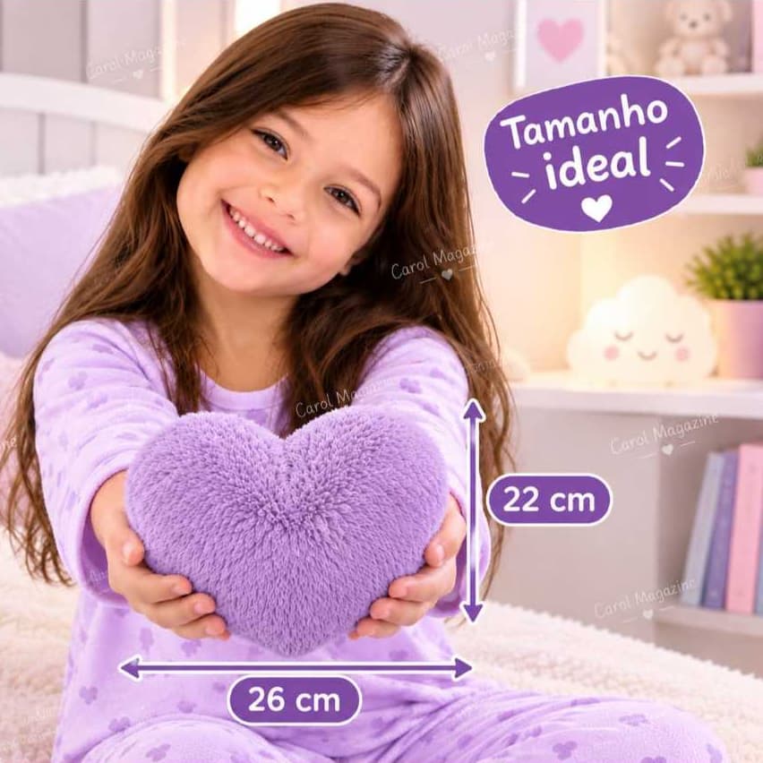 Almofada Decorativa Para Quarto Infantil Sofá Cama 2 Unidades