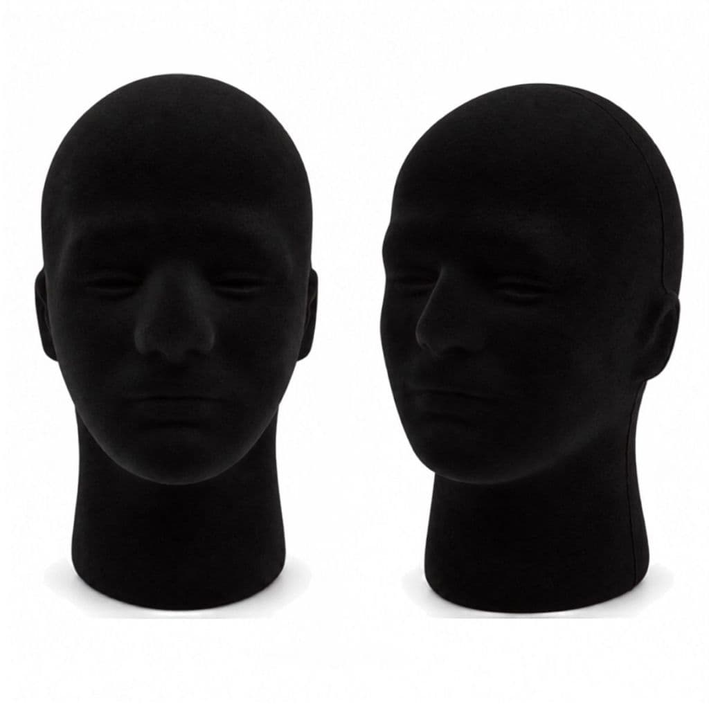 Cabeca Manequim De Isopor Preto Visual Moderno Masculina African Beauty