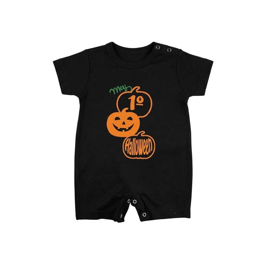 Macacão Bebê  Halloween Estampado- Fantasia Infantil