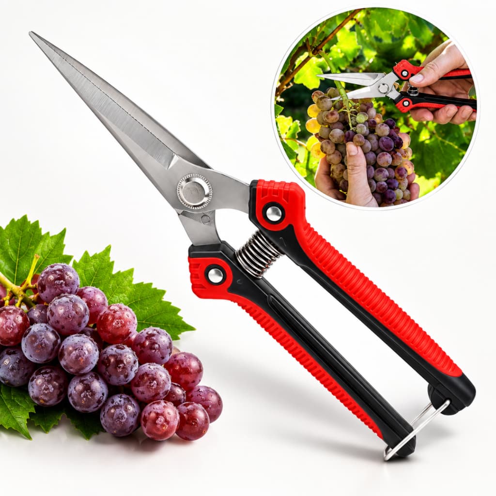 Tesoura De Poda Colheita De Frutas Jardinagem Profissional Podar Plantas