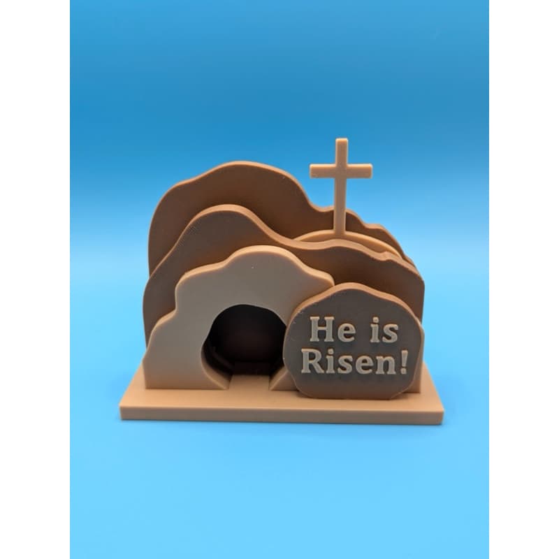 Santo Sepulcro Decoração Cristã para Páscoa.