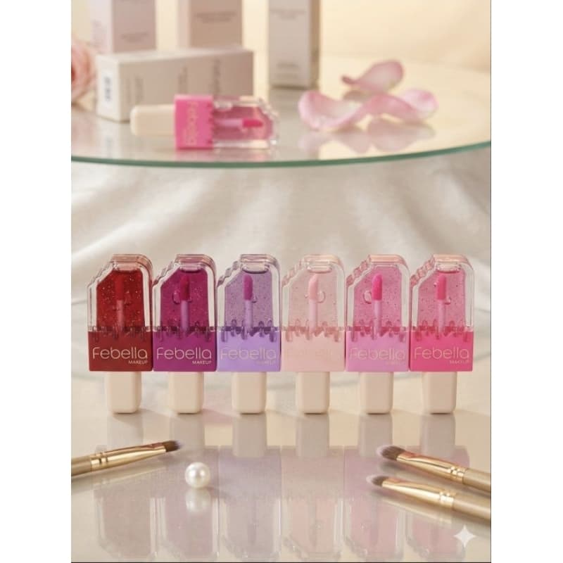 ​🍦 Gloss Labial Sorvetinho Febella – Brilho e Charme!