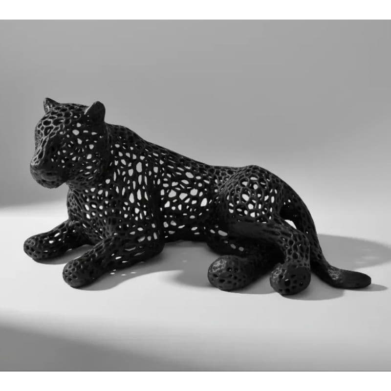 Enfeite Decoração Tigre Preto