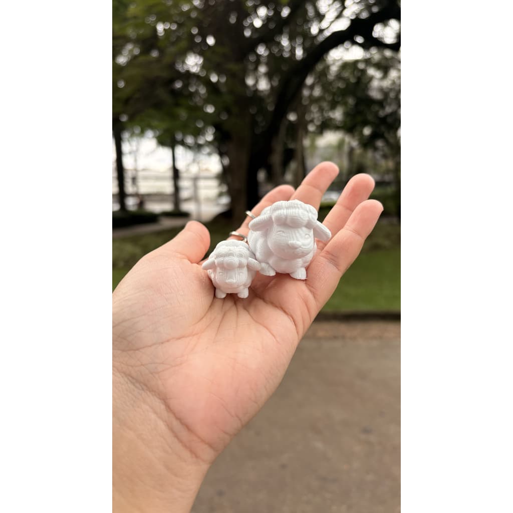 🐑 Chaveiro Ovelhinha Fofa - Decoração e Presente 3D Premium ✨