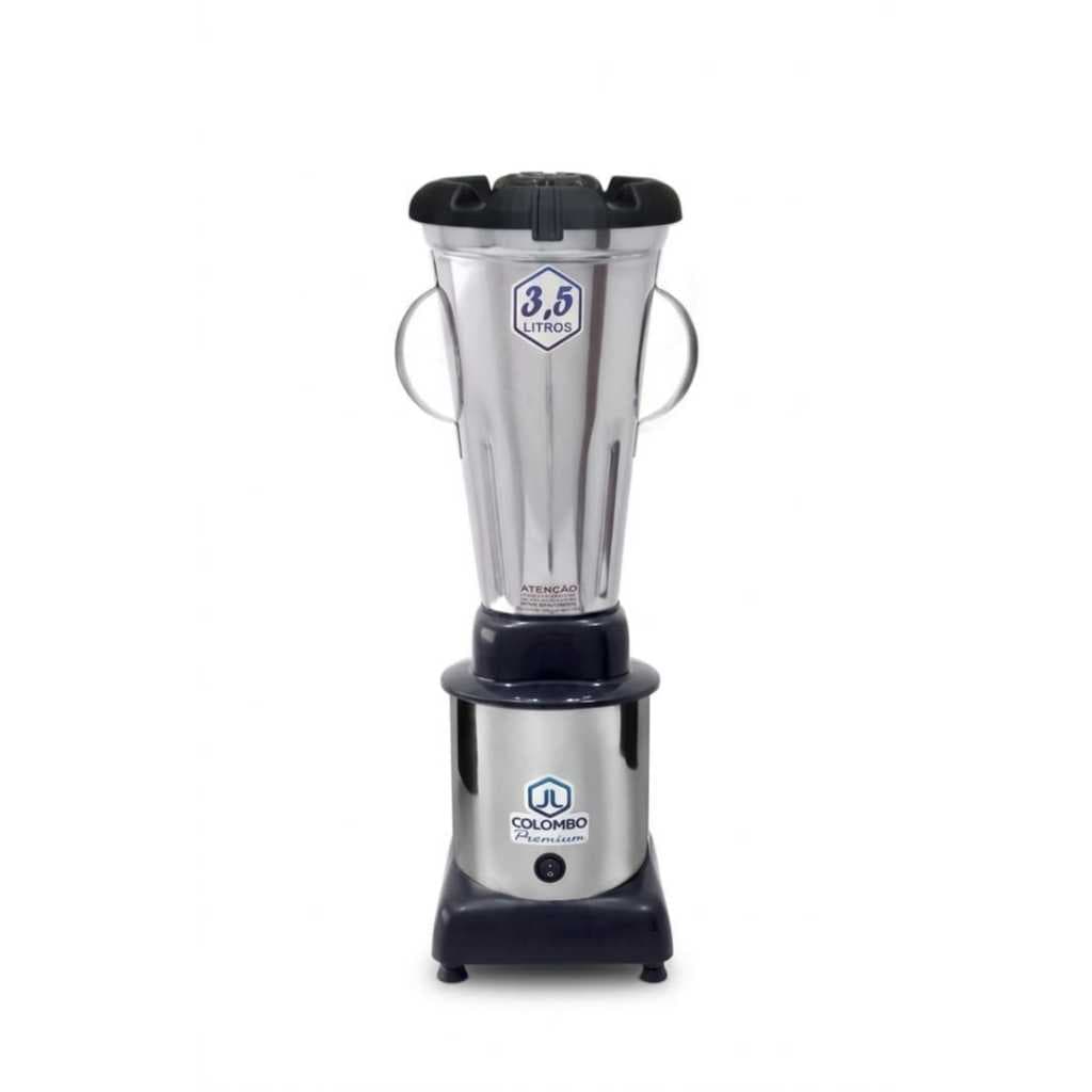 Liquidificador Industrial 3,5l Alta Rotação Potência 1200w Prateado