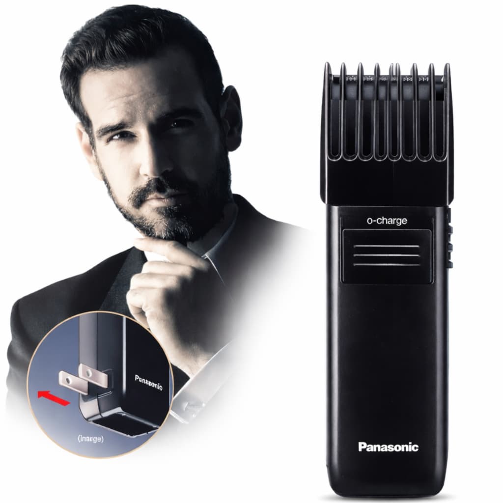 Máquina de Acabamento Panasonic Original Para Barba e Cabelo – 127V Lacrada Com NF e Envio Imediato