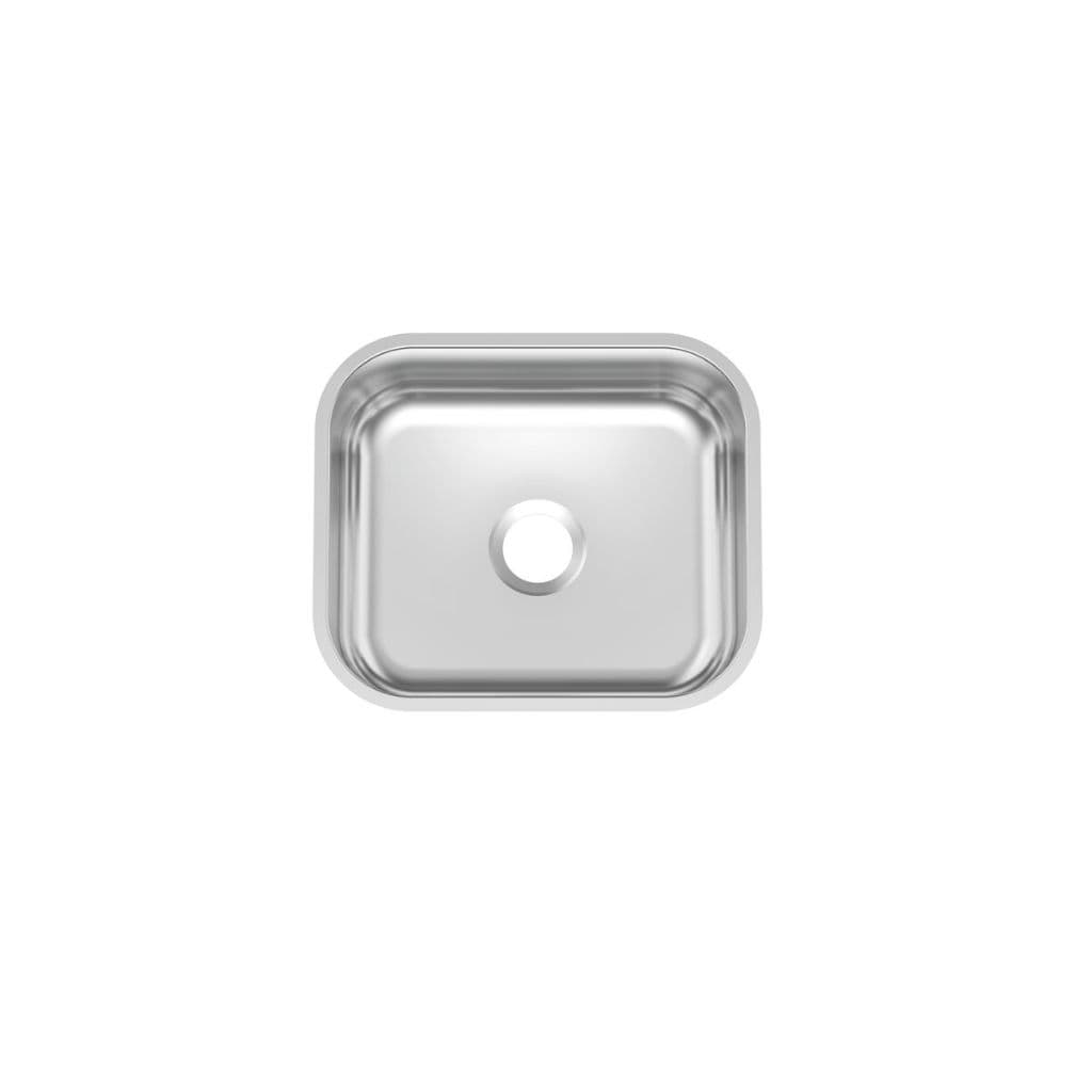 Cuba Standard Embutir Inox Escovado Tramontina N°0 40x34x14cm 10 Litros Retangular Resistente Cozinha 94081506