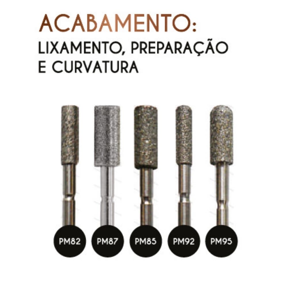 Brocas Diamantada Beltrat para Lixadeira Elétrica de Unhas