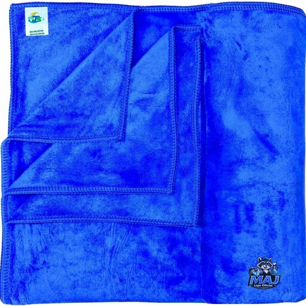 Pano Microfibra Alta Absorção 50x90cm Toalha Automotiva Não Risca Para Secar Carro E Moto