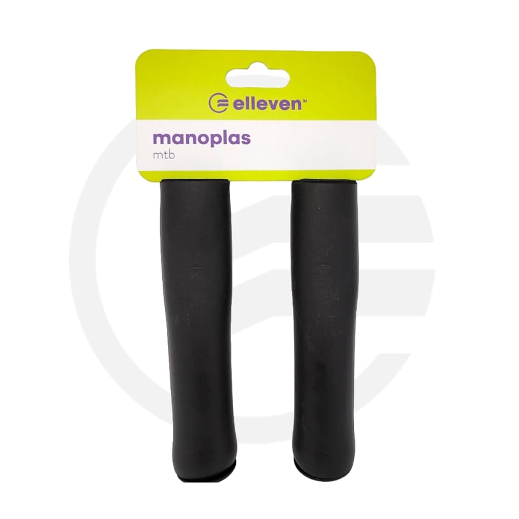 Par Manopla Bike Espuma Siliconada Elleven Confortável Com Plug 136mm Cores