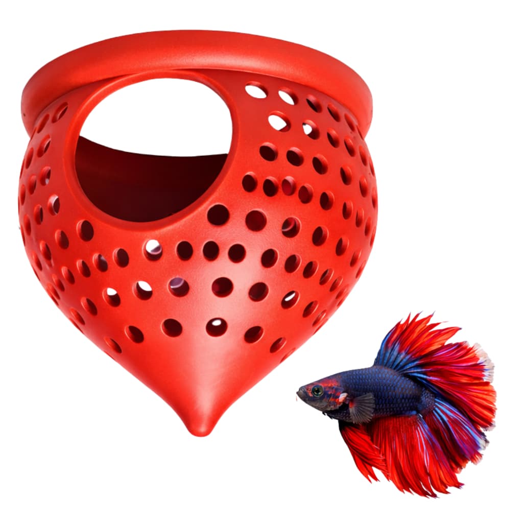 Decoração Aquario Caverna Cupula Esconderijo Peixe Betta Refúgio Flutuante  Esconderijo para AquárIo