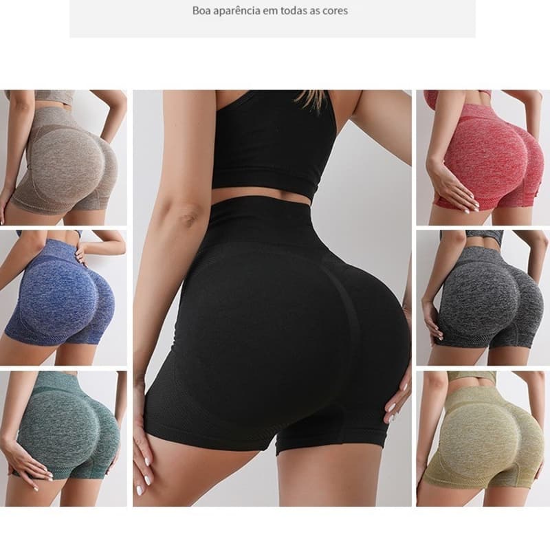 Short Modelador de Bumbum Fitness