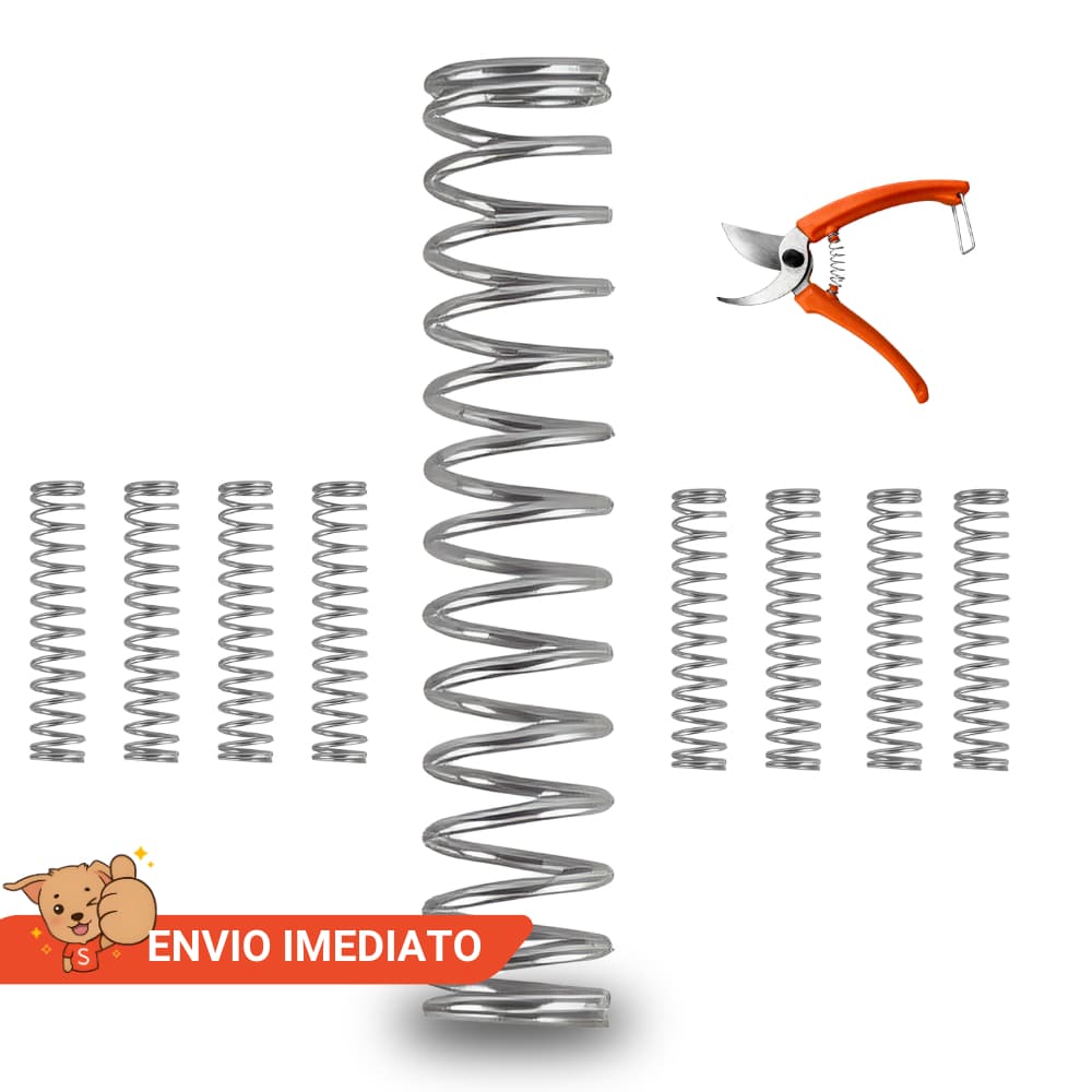 Mola Espiral Para Tesoura De Poda Kit 10 Unidades Tramontina