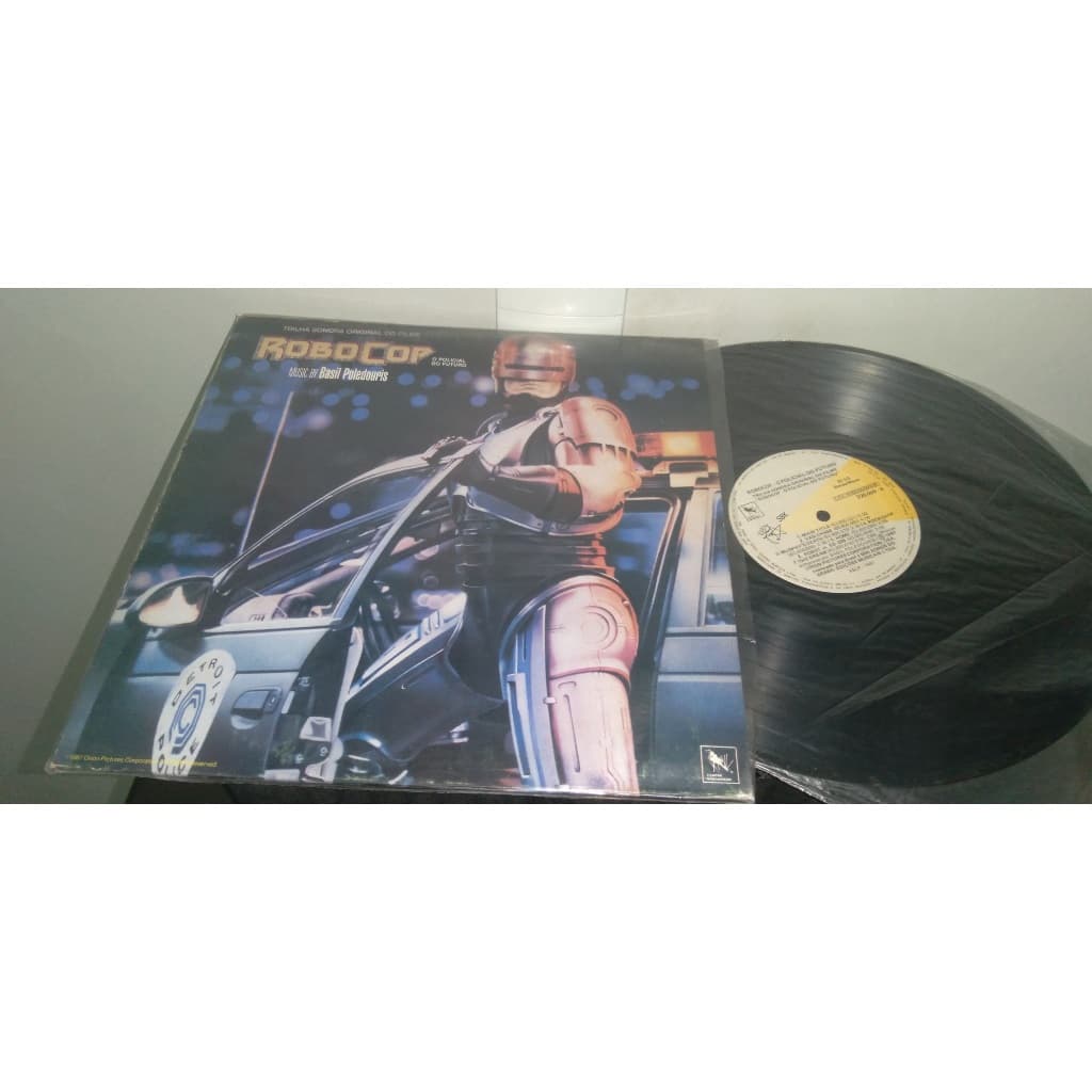 LP Trilha Sonora Vinil 1987 Robocop O Policial Do Futuro