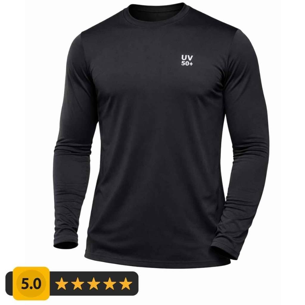 Camisa Térmica Proteção Solar Uv 50+ Segunda Pele Unissex Camiseta Malha Fria Manga Longa.