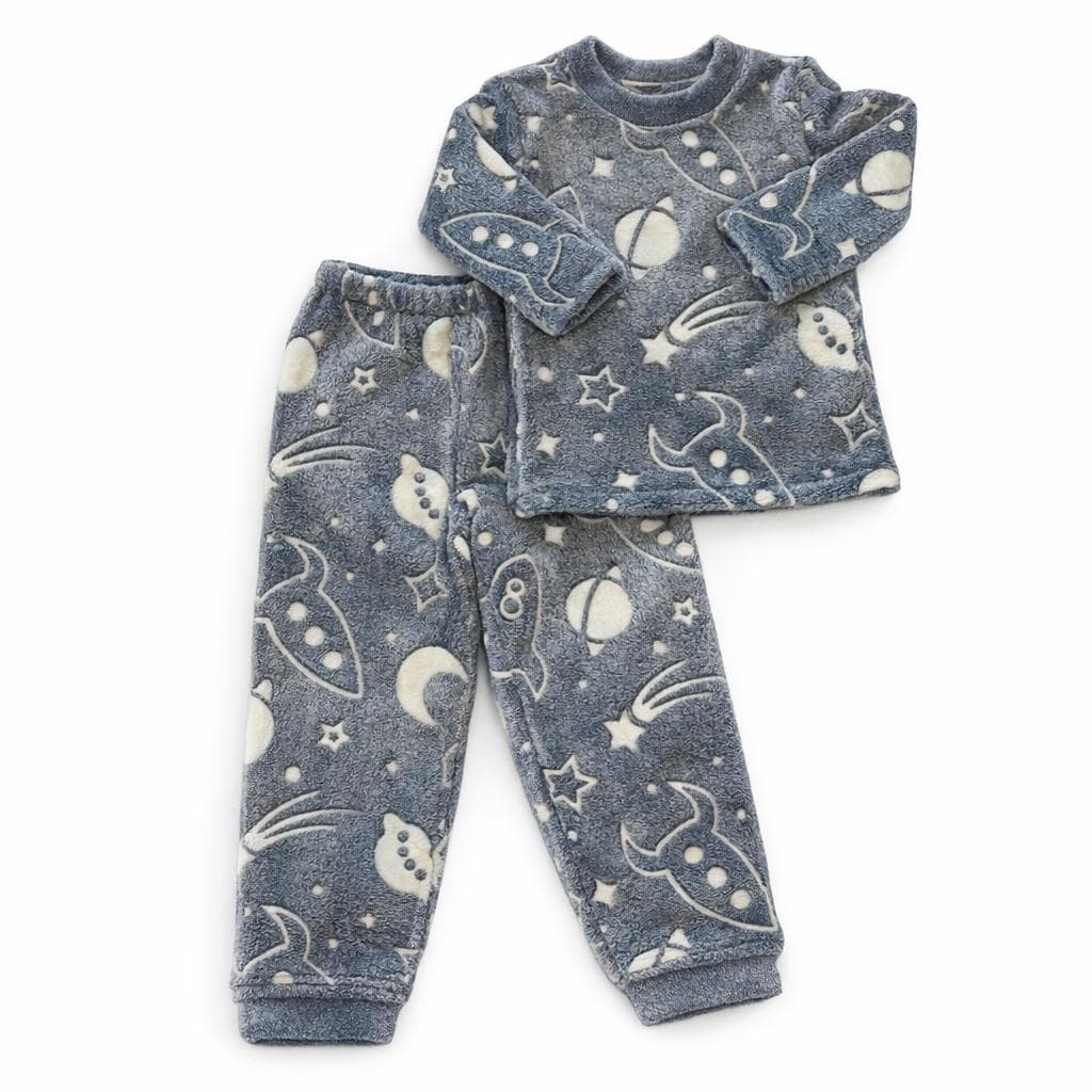 Pijama Calça e Blusa Infantil para Dormir Manta Mantinha Fleece Microfibra Conjunto