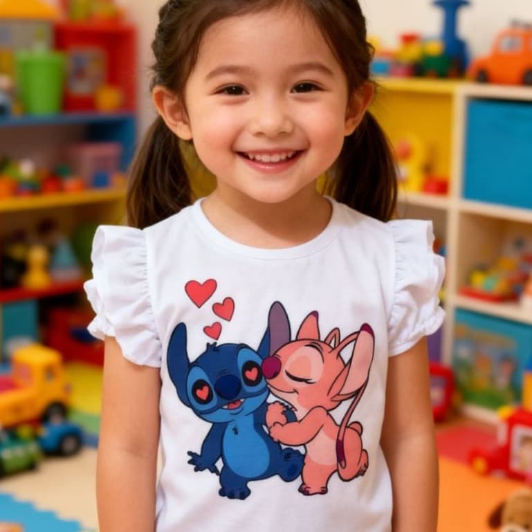 Blusa Manga de Babadinho Personalizada  💙✨
