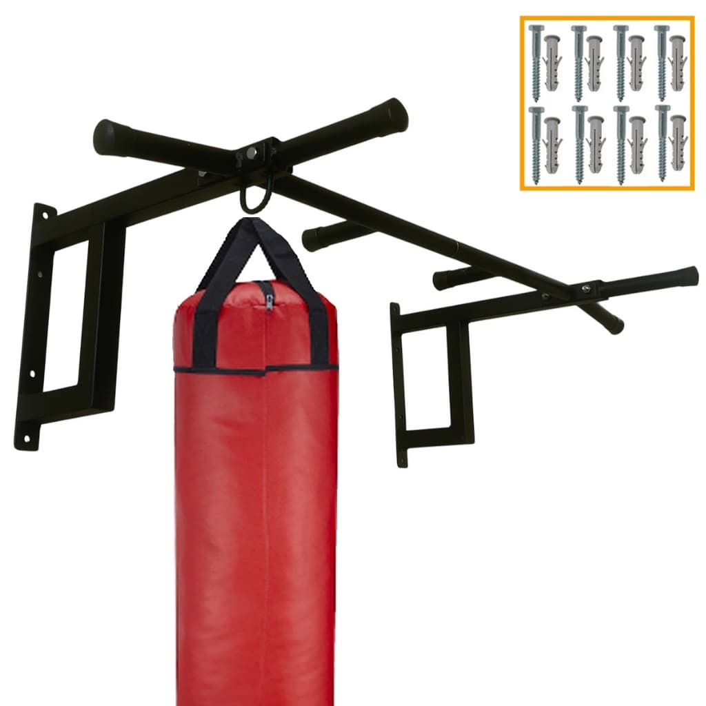 Barra Fixada Pra Treino De Musculação e Paralela Pull Up Taf