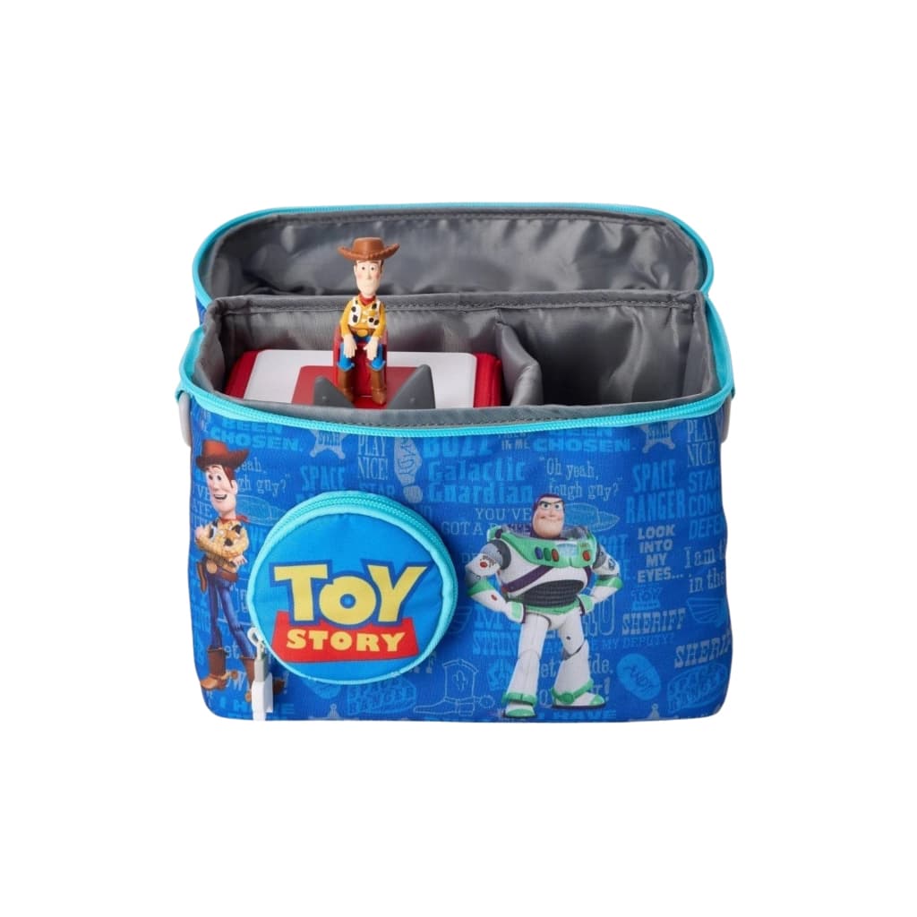 Bolsa Tonies Disney Pixar Toy Story Ouça e Vá Estojo de Transporte