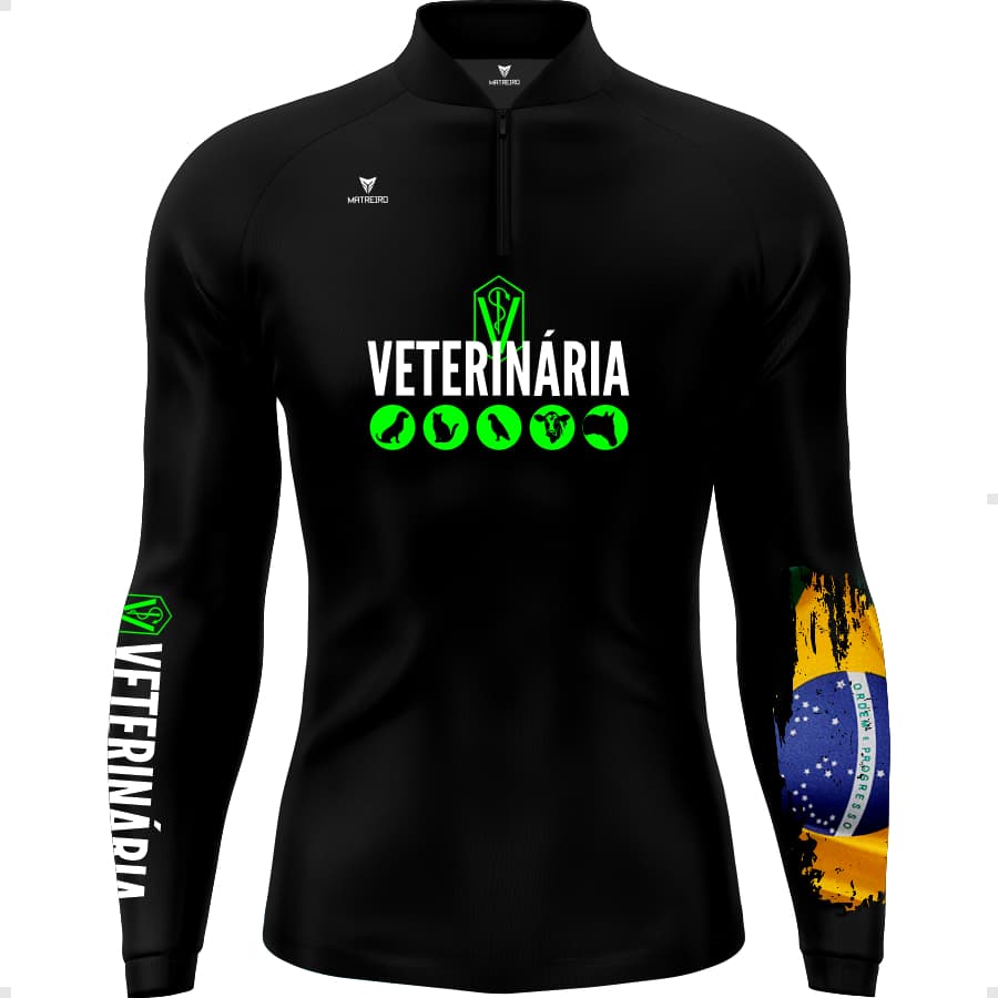 Matreiro Camiseta UV Veterinária Manga Longa Proteção Solar