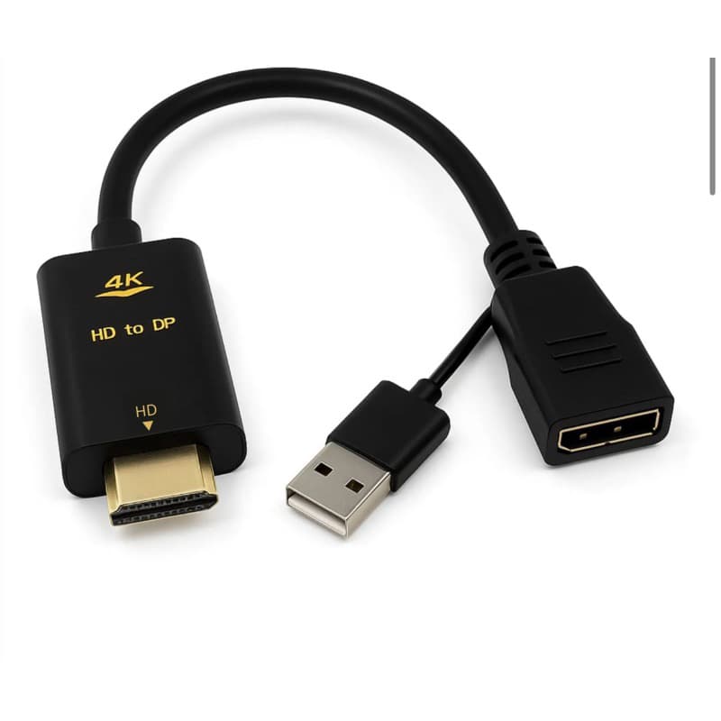 Cabo HDMI Para DisplayPort 4K 60Hz