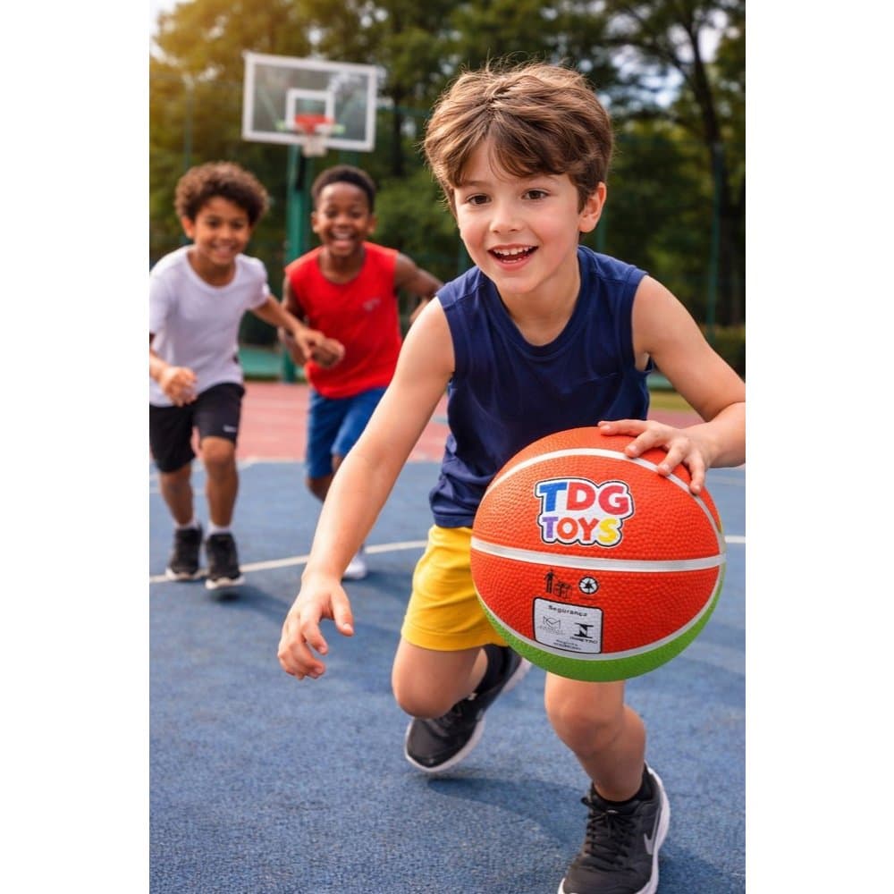 Bola De Basquete Infantil Vinil Texturizada Esportivo - Recreio - Diversão