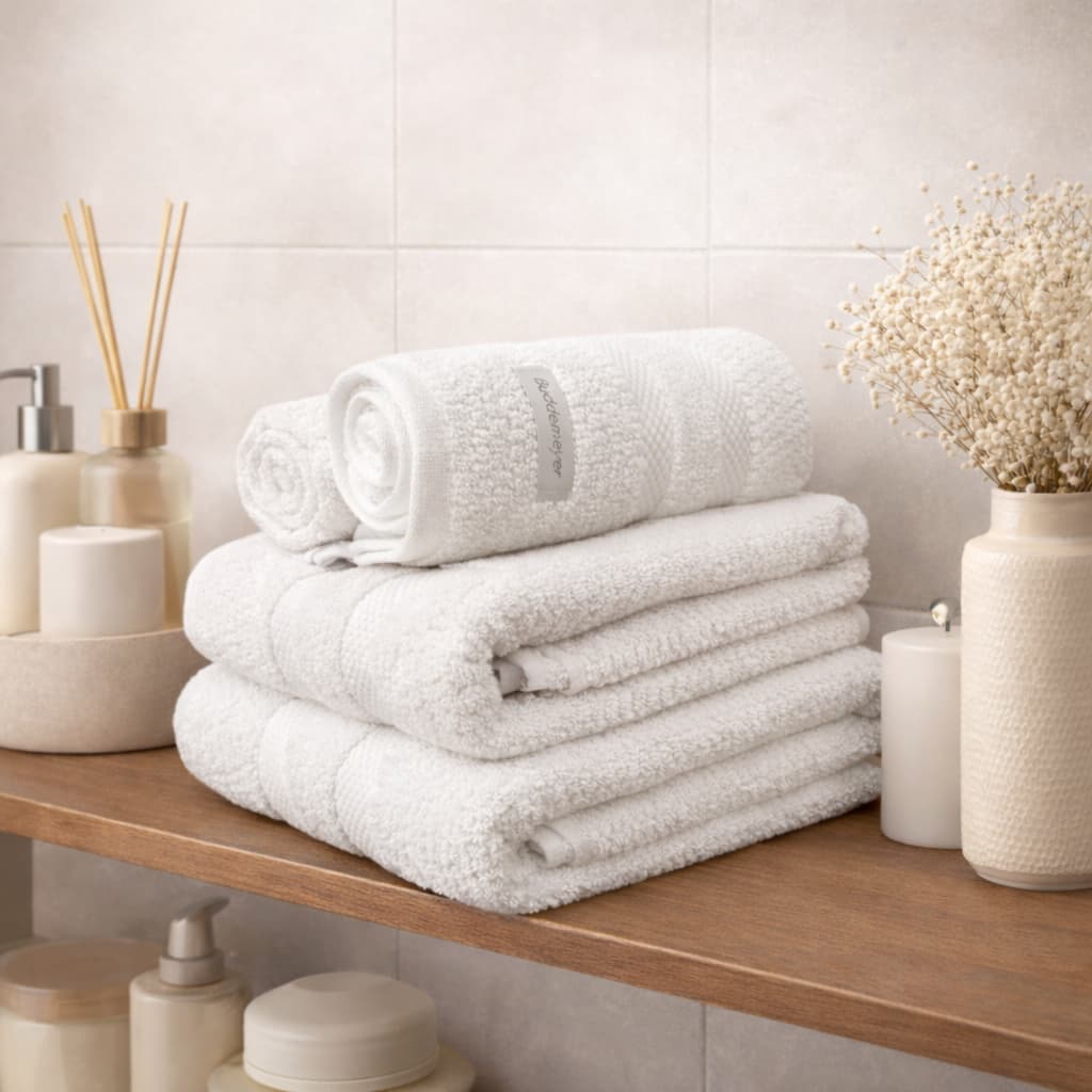 Jogo Toalha Banhão Buddemeyer Vanilla Extra Soft Algodão 4pç Cor Branco