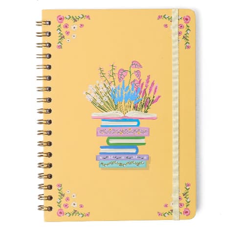 Caderno Espiral Colegial Quintal Literário Pautado 17X24 Contos 1 Matéria 80 Fls Cícero