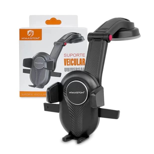 Suporte Celular Veicular Universal H'Maston CJ58